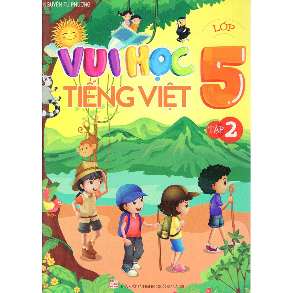 Sách: Vui Học Tiếng Việt Lớp 5 Lớp Tập 2