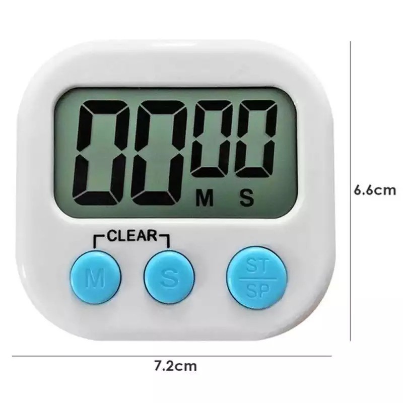Đồng Hồ Đếm Ngược MS111 Tối Đa 99 Phút Âm Báo To Nhỏ Gọn Tela Shop