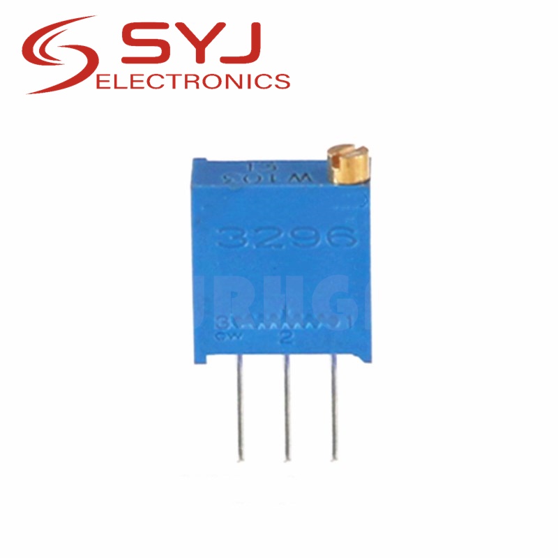 Bộ 10 Biến Trở 3296W 3296 50 100 200 500 ohm 1K 2K 5K 10K 20K 50K 100K 200K 500K 1M ohm 103 100R 200R 500R