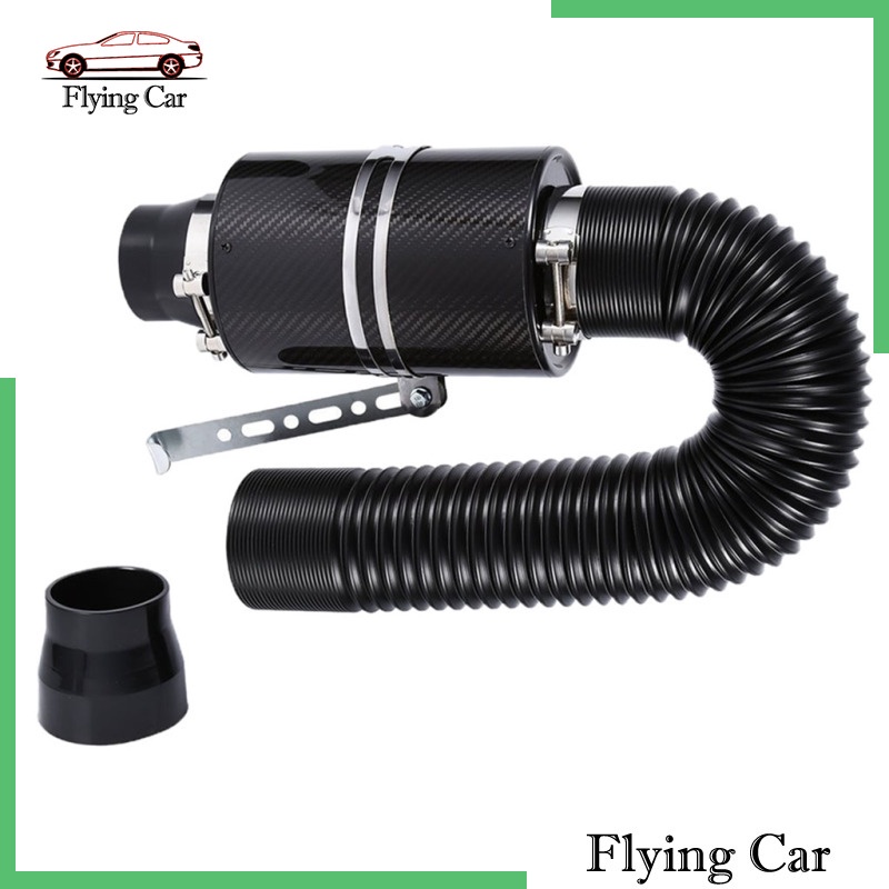 [giá giới hạn] Car Cold air intake Filter Induction Kit Pipe Hose System Set Universal