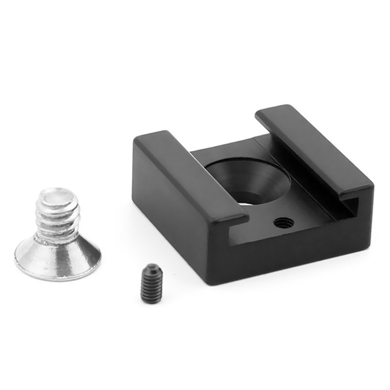 Đế Chuyển Đổi Đế Giày Lạnh Với 1/4 Inch&amp;quot; Ngàm Gắn Đèn LED/Micro Cho Máy Ảnh