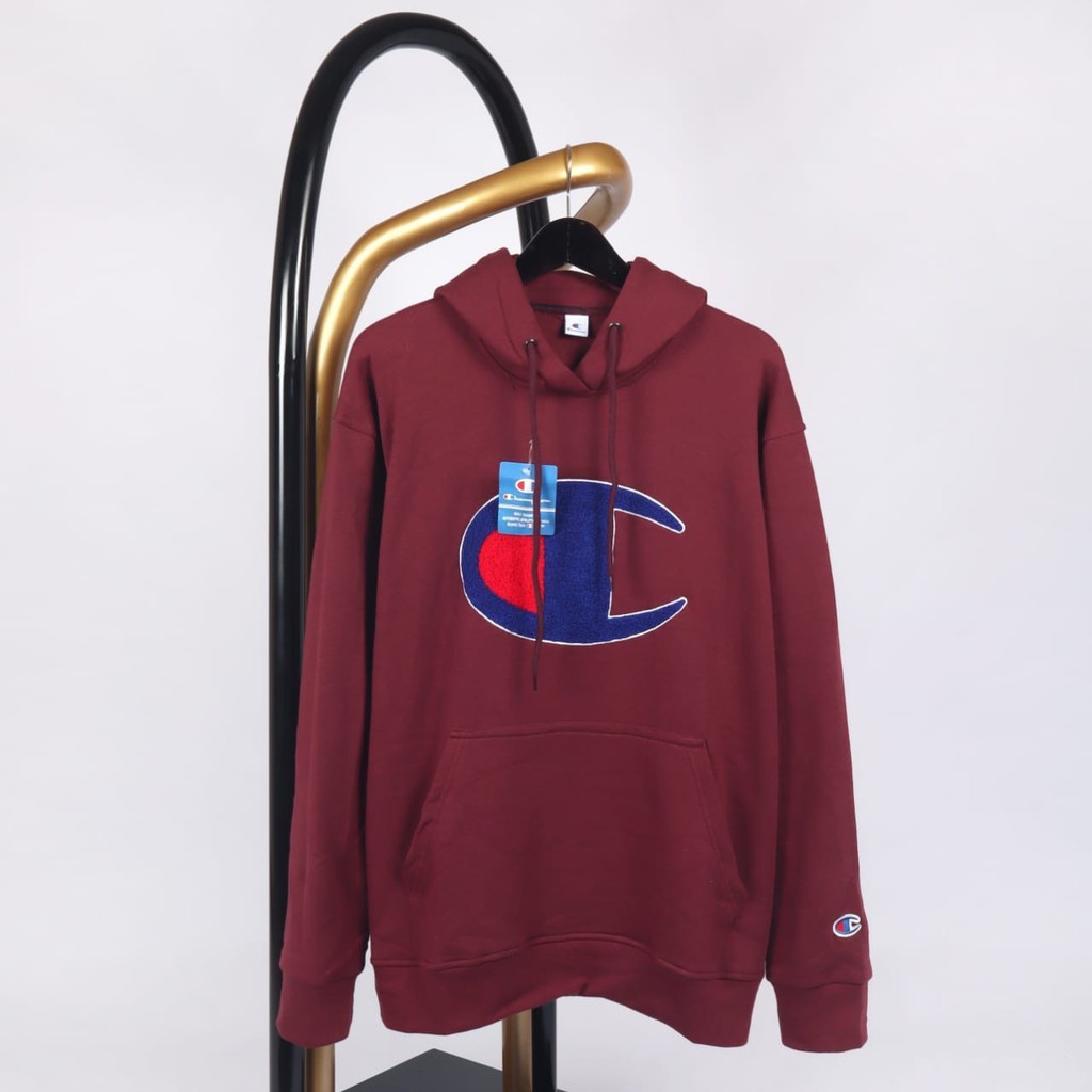 Áo Hoodie Thêu Logo Champion Thời Trang Cao Cấp