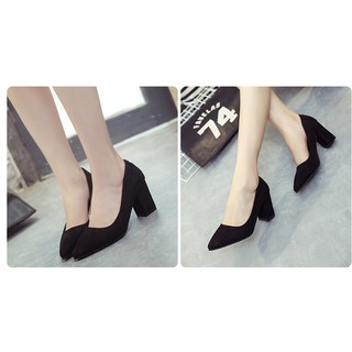 Guốc cao gót 7.5cm