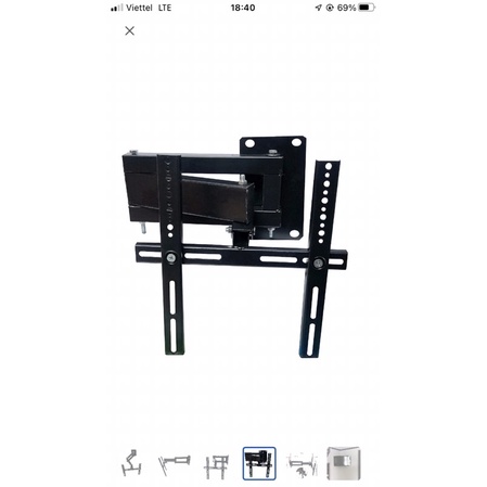 Giá Treo Tivi Góc Xoay Đa Năng , 42-65  inch! chính hãng