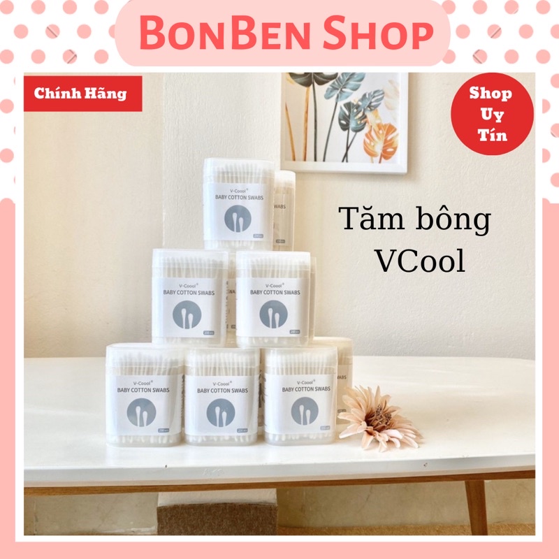 Tăm bông Vcool; Tăm bông cao cấp Vcool