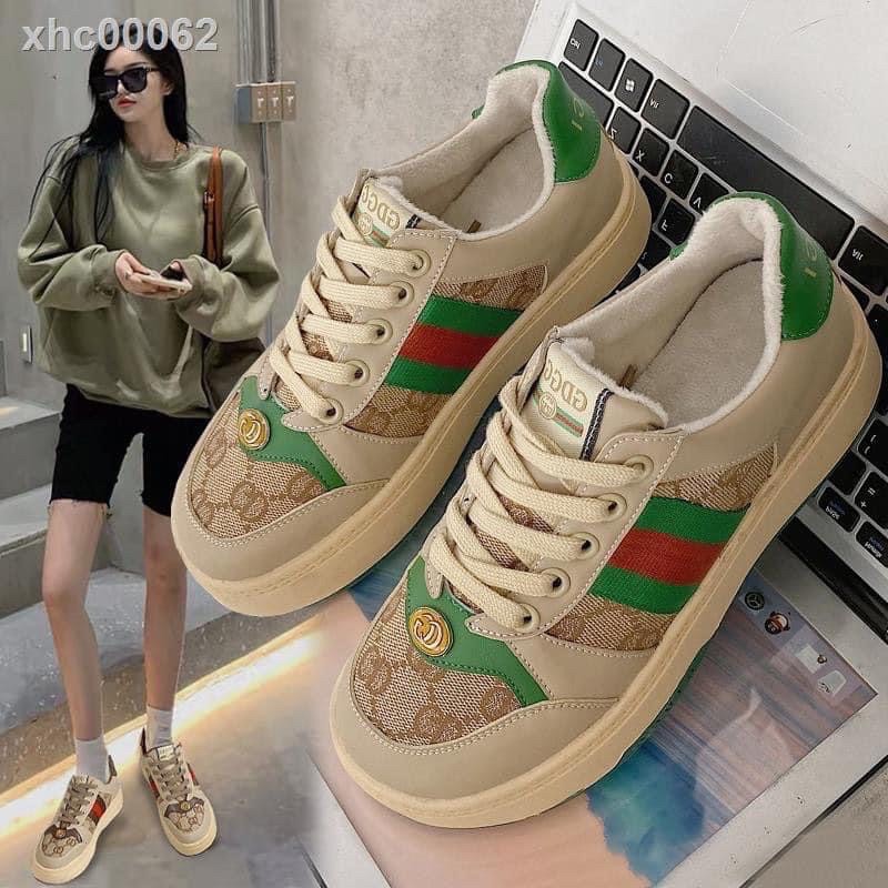 giày ullzang hoạ tiết