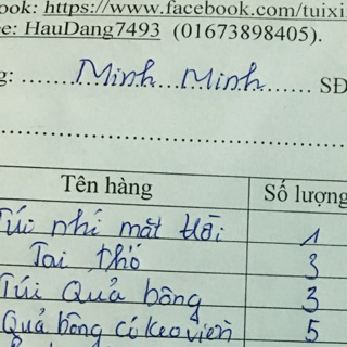 Combo 6sp túi xinh
