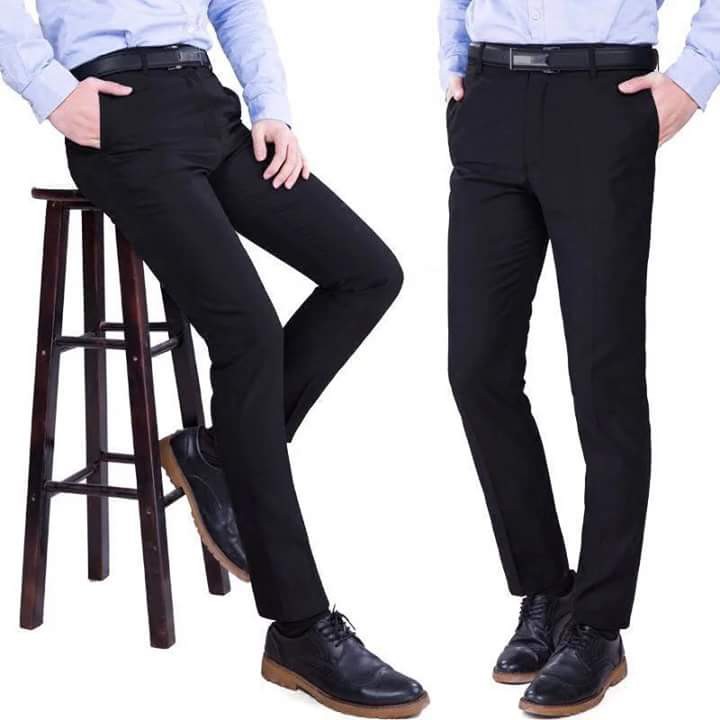 [ Chỉ 1 ngày] Quần Tây màu đen ống côn hàng xuất sịn | BigBuy360 - bigbuy360.vn
