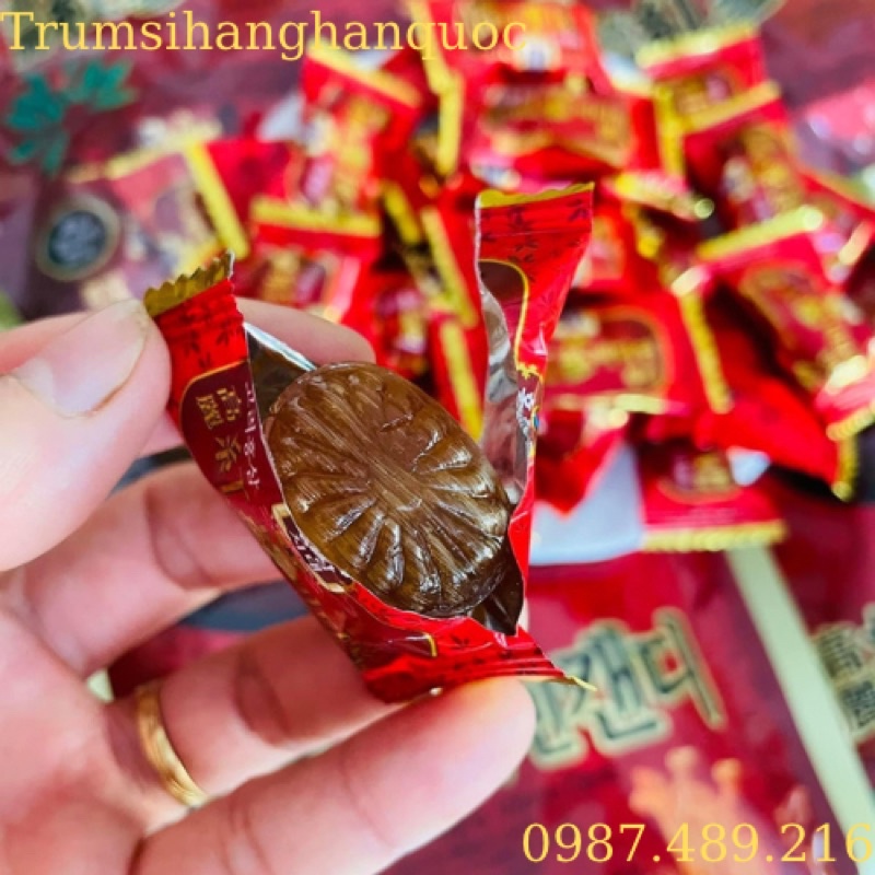 Kẹo Hồng Sâm Vitamin Hàn Quốc 200gr