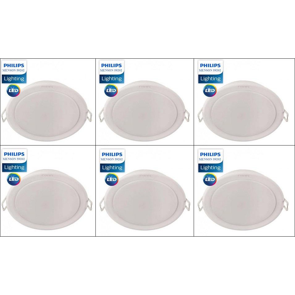 Bộ 6 đèn âm trần Philips 10W