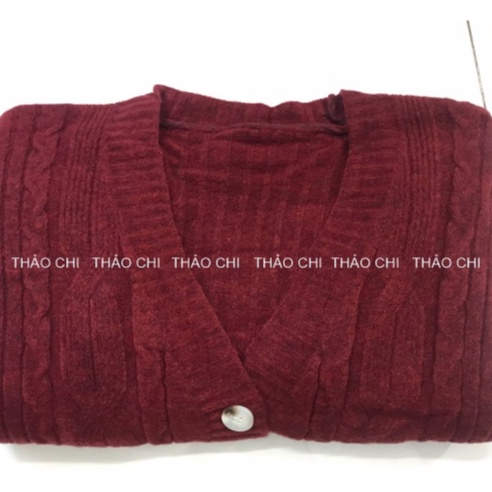 Áo khoác cardigan len vặn thừng Thảo Chi - Cadigan len dáng rộng - Chất len đan dày dặn ấm áp cực luôn | BigBuy360 - bigbuy360.vn