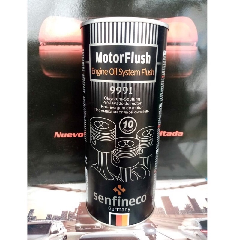 Dung Dịch Súc Rửa Động Cơ - Senfineco Motor Flush Engine Oil System Flush 9991 [443ML]
