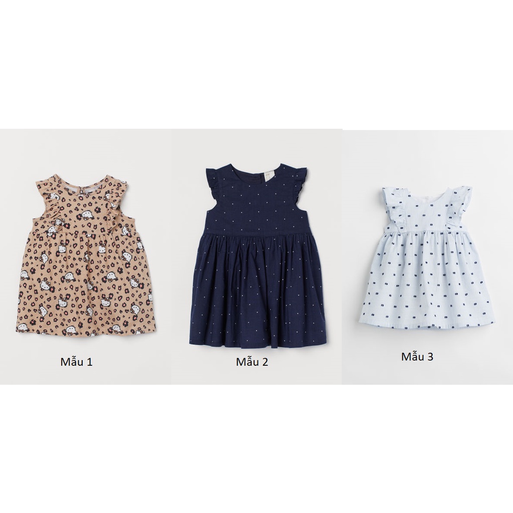 Váy xinh HM chính hãng size 6-9m, 1.5-2y, 2-3y