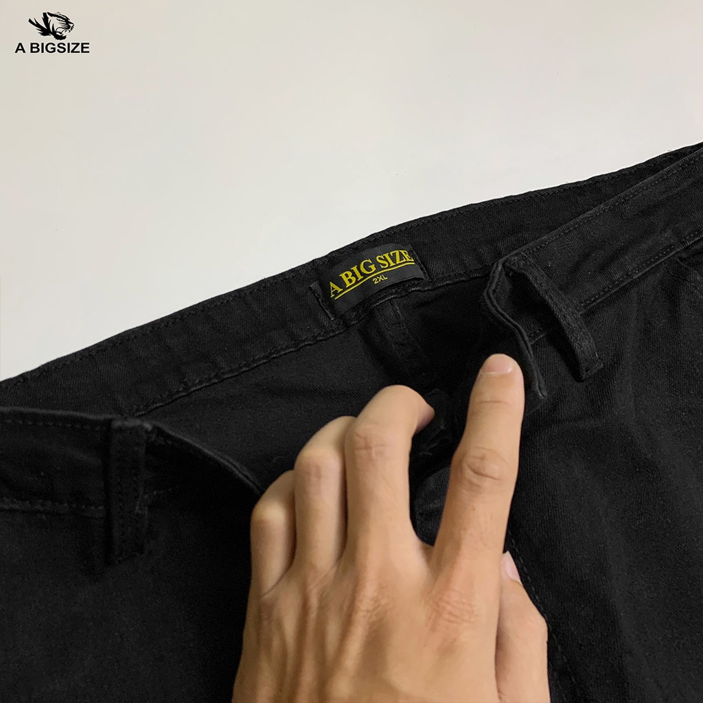 Quần Jean đen Túi hộp Bigsize từ 75 -130kg | BigBuy360 - bigbuy360.vn