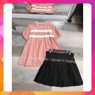 Áo sơ mi bầu chất mát / Áo cho bà bầu/ Áo bầu công sở