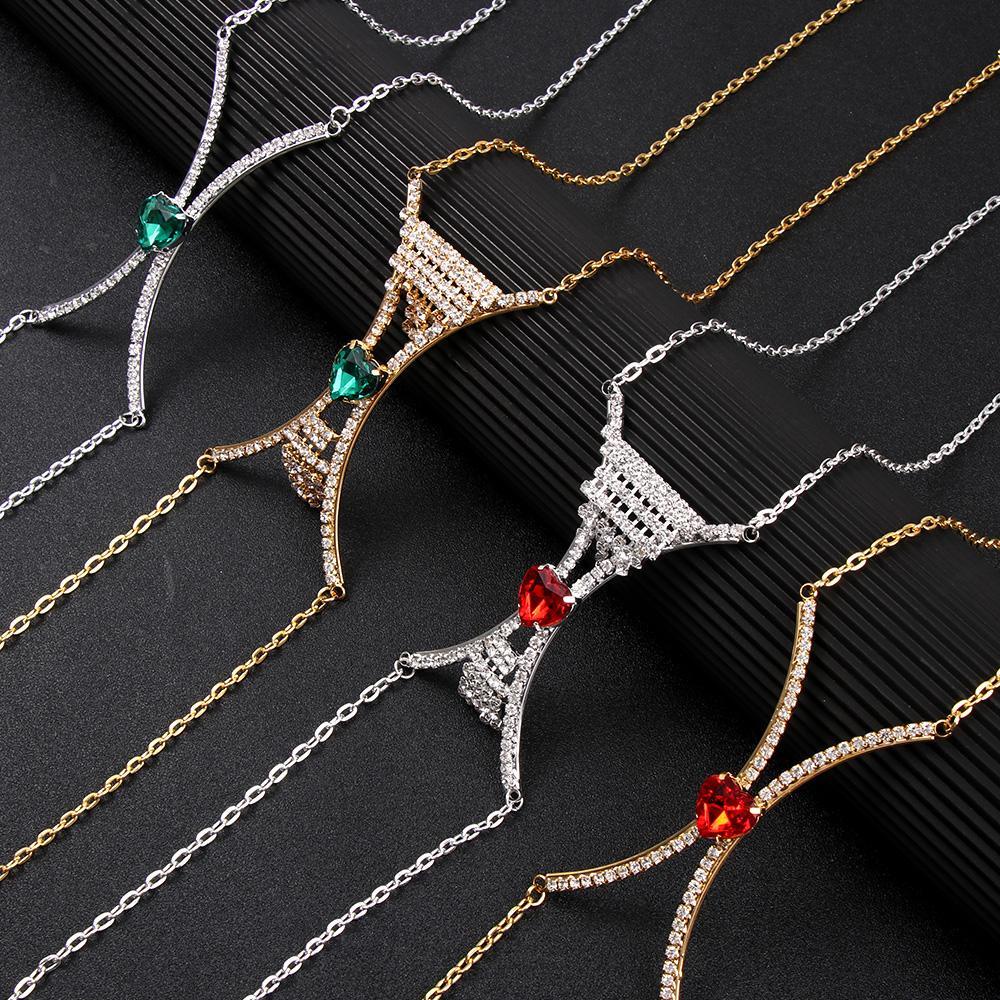 Dây Xích Trang Trí Áo Ngực LAYOR1 Thiết Kế Quyến Rũ Thời Trang Đi Biển