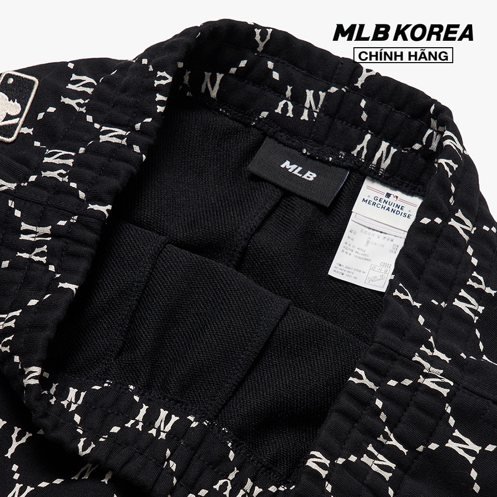 MLB - Quần jogger lưng thun Monogram Training 3APTM0114-50BKS