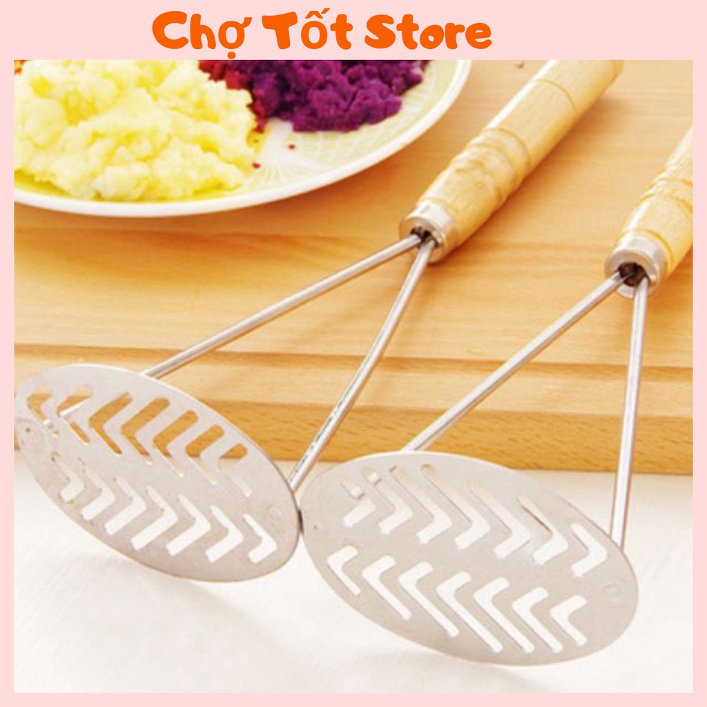 Dụng Cụ Nghiền Khoai Tây, Khoai Củ Bằng Thép Không Gỉ Đa Năng 88267 Chợ Tốt Store