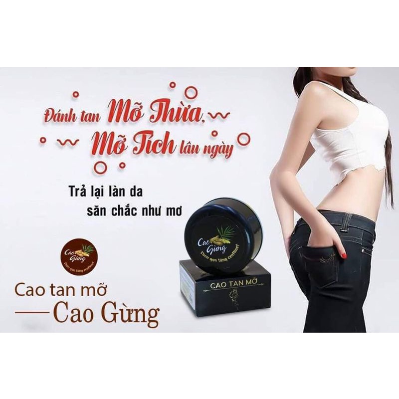 Tan Mỡ Cao Gừng Cát Tường Tặng Thanh Lăn Chính Hãng