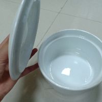 Thố chưng yến bằng sứ có nắp đậy