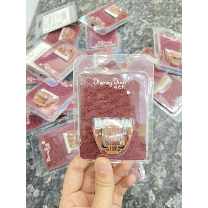 Tông đơ 6800 Disney Duck/ Dụng cụ cắt tỉa lông cho chó mèo, sử dụng pin và sạc điện có thể thay lưỡi an toàn khi sử dụng