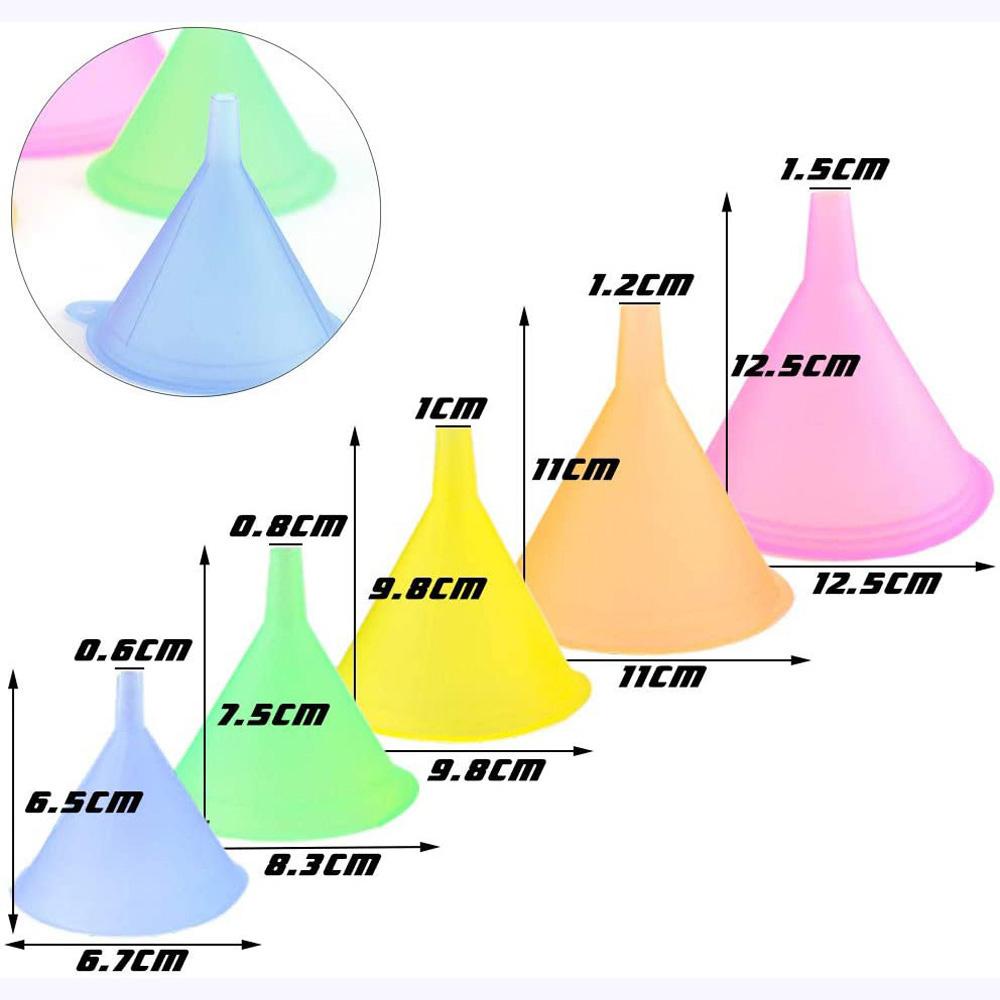 Phễu Nhỏ Bằng Nhựa Chống Rò Rỉ Tiện Dụng Cho Nhà Bếp