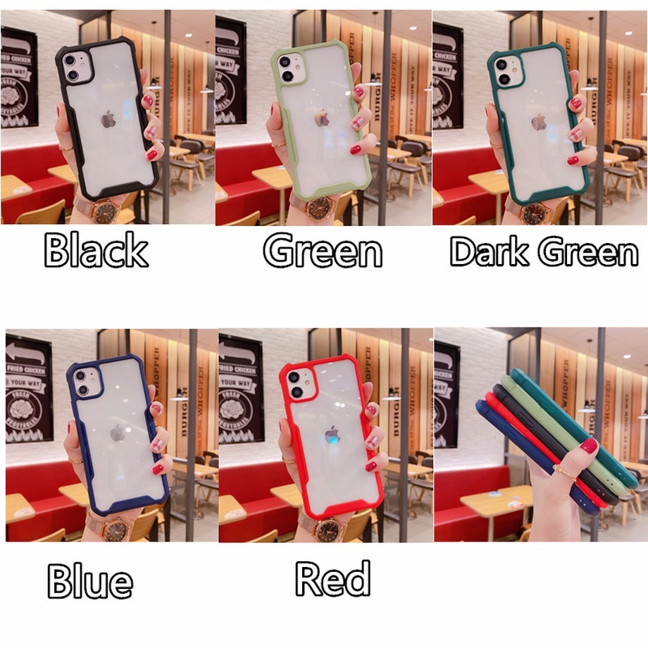 Ốp Điện Thoại Tpu Mềm Chống Rơi Vỡ Trong Suốt Cho Samsung Galaxy S20 Note 20 Ultra Plus S10 S9 Plus Note 10 Pro 9 8