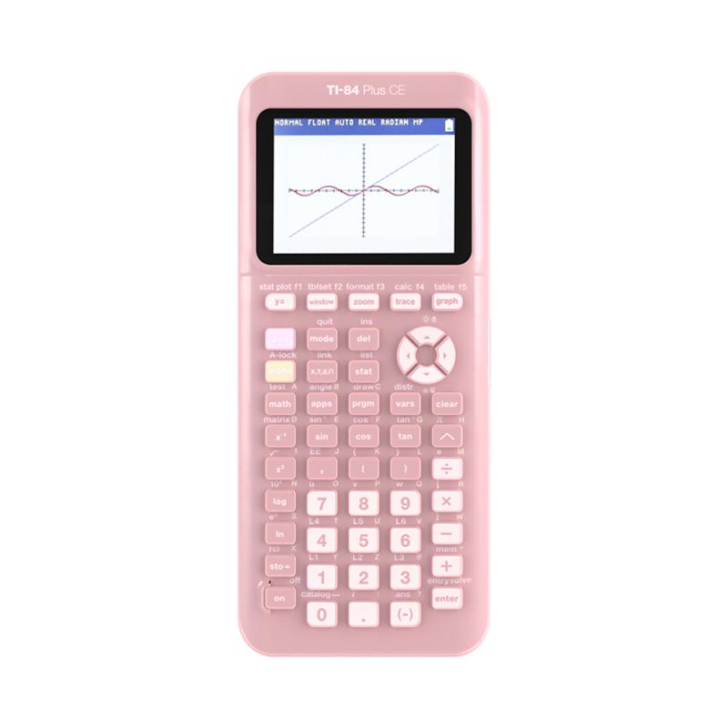 Vỏ Silicon Bảo Vệ Toàn Diện 4 Màu Cho Máy Tính Texas Instruments Ti-84 Plus Ce Calculator