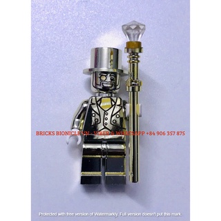 Lego minifigures - đồ chơi xếp hình nhân vật lego minifigures 10 - mr. gold - quý ông vàng