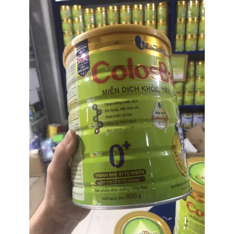 Combo 6lon Sữa ColosBaby Bio gold đủ số 800g