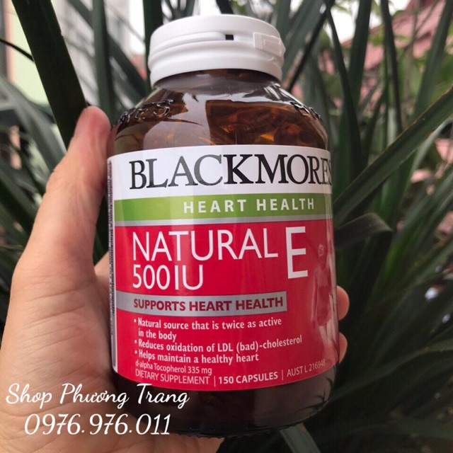 Vitamin E Natural Blackmore 150v của Úc