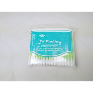 Combo 2 gói tăm bông người lớn (100 tăm 1 gói)