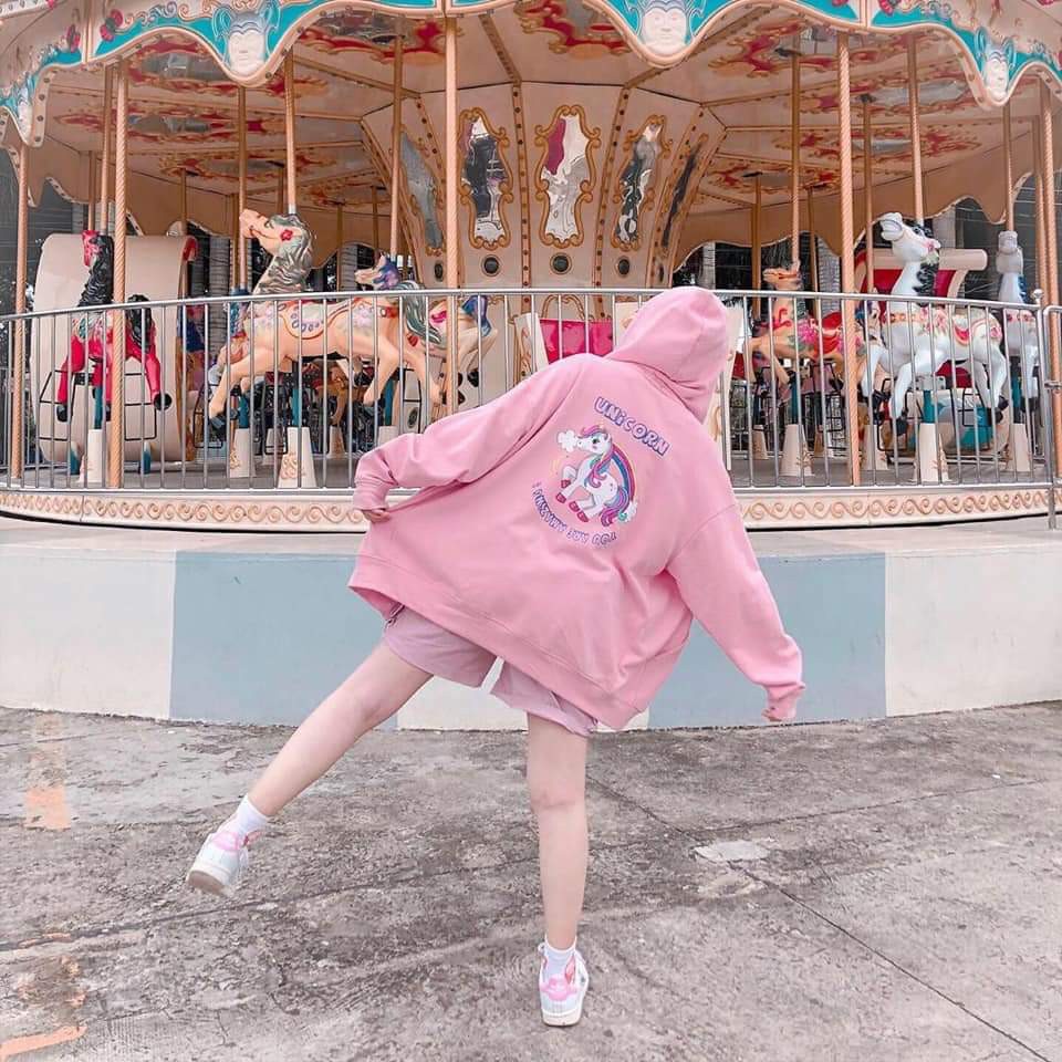 Áo hoodie áo hút đi nam nữ free size áo thu đông có mũ trùm đầu chất liệu cotton mềm ấm | BigBuy360 - bigbuy360.vn