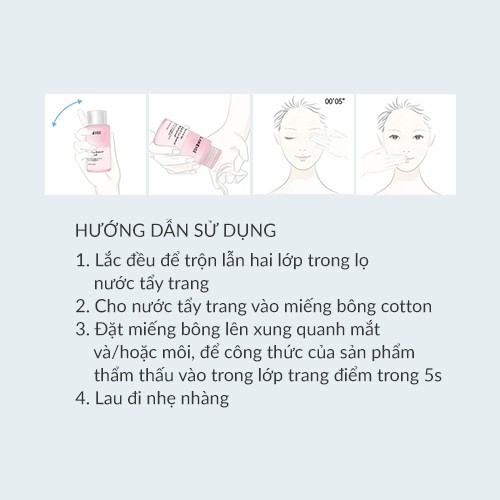 Nước tẩy trang dành cho mắt và môi Laneige Lip & Eye Remover Waterproof_Ex 50Ml