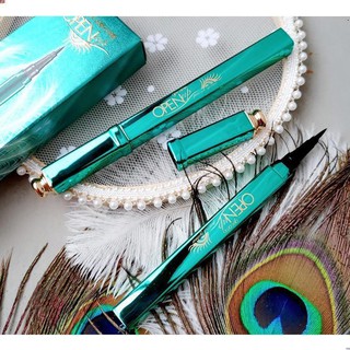 Bút kẻ mắt Chống Lem trôi Nét Mảnh Peacock Eyeliner Gecomo PH