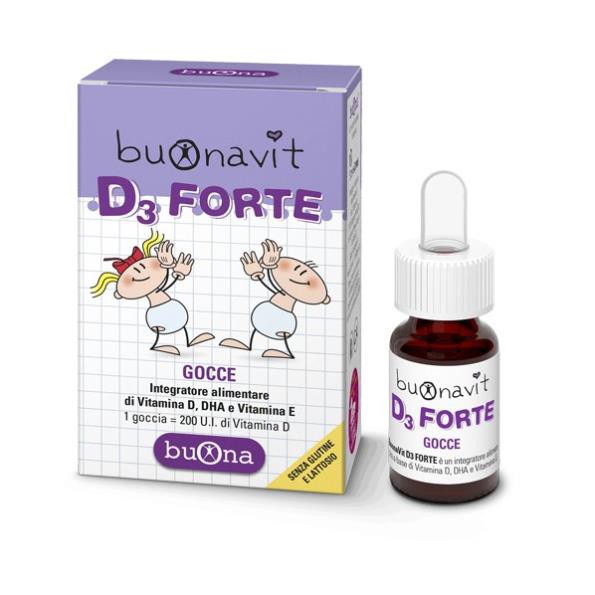 Buonavit D3 Forte - Bổ sung D3 và DHA công thức hoàn toàn mới