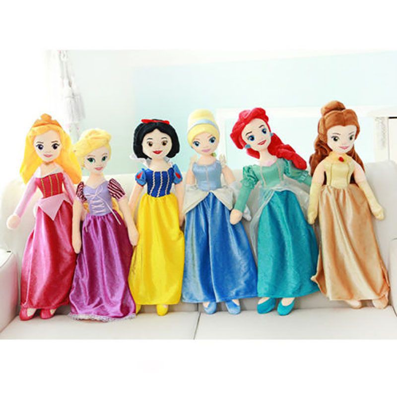 DISNEY Búp Bê Công Chúa Rapunzel Nhồi Bông Mềm Đáng Yêu 55cm