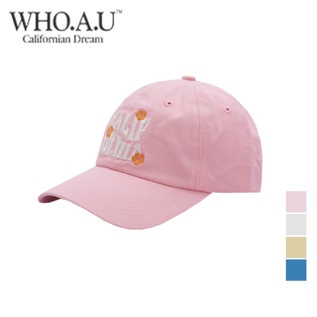 Mũ Lưỡi Trai Bóng Chày WHO.A.U WHACC2692A Aloha Embroidered Baseball Cap