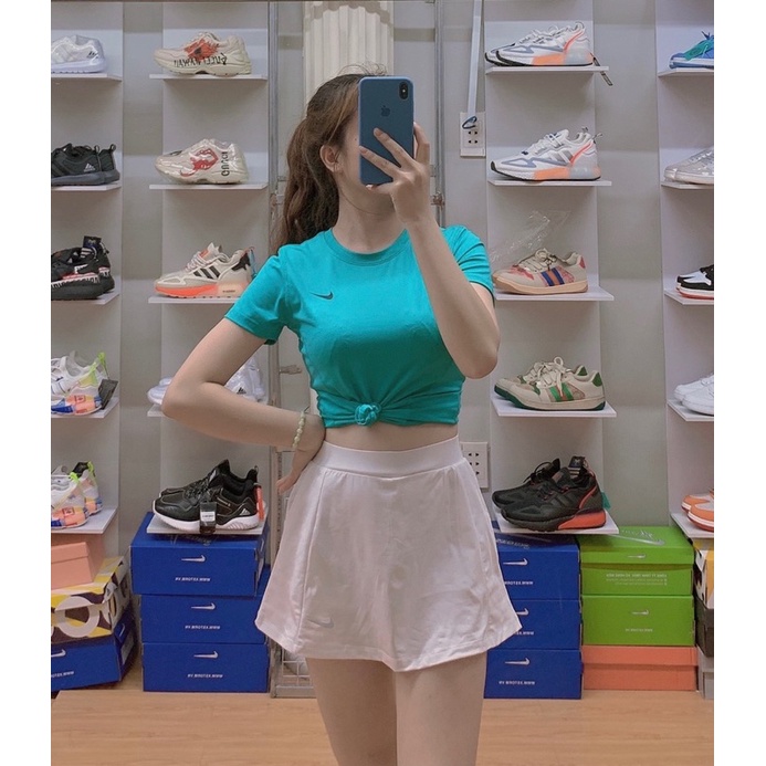 Chân Váy Tennis Nữ NI.KE, 2 LỚP Đơn Giản Cực Xinh - Có Lớp Lót Đùi Trong An Toàn - AL7016
