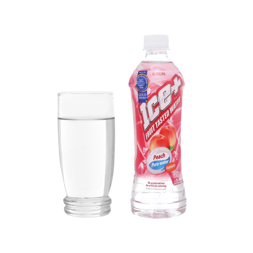 Combo Lốc 6 Chai Ice+ Đào 490ml