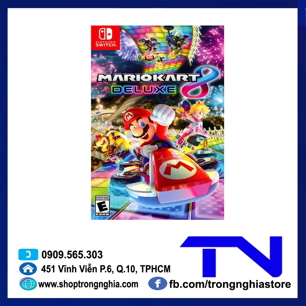 [Mã ELHAMS5 giảm 6% đơn 300K] Game Nintendo Switch-Mario Kart 8 Deluxe