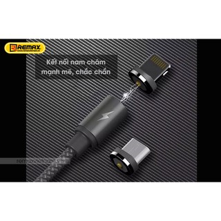Cáp sạc hút nâm châm cho iPhone Remax RC - 095i(Chính Hãng)