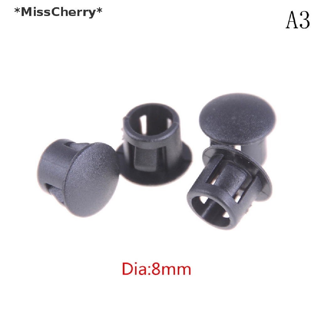 Bộ 4 Nắp Nhựa Tròn Màu Đen Đậy Đầu Ống Nước Chuyên Dụng