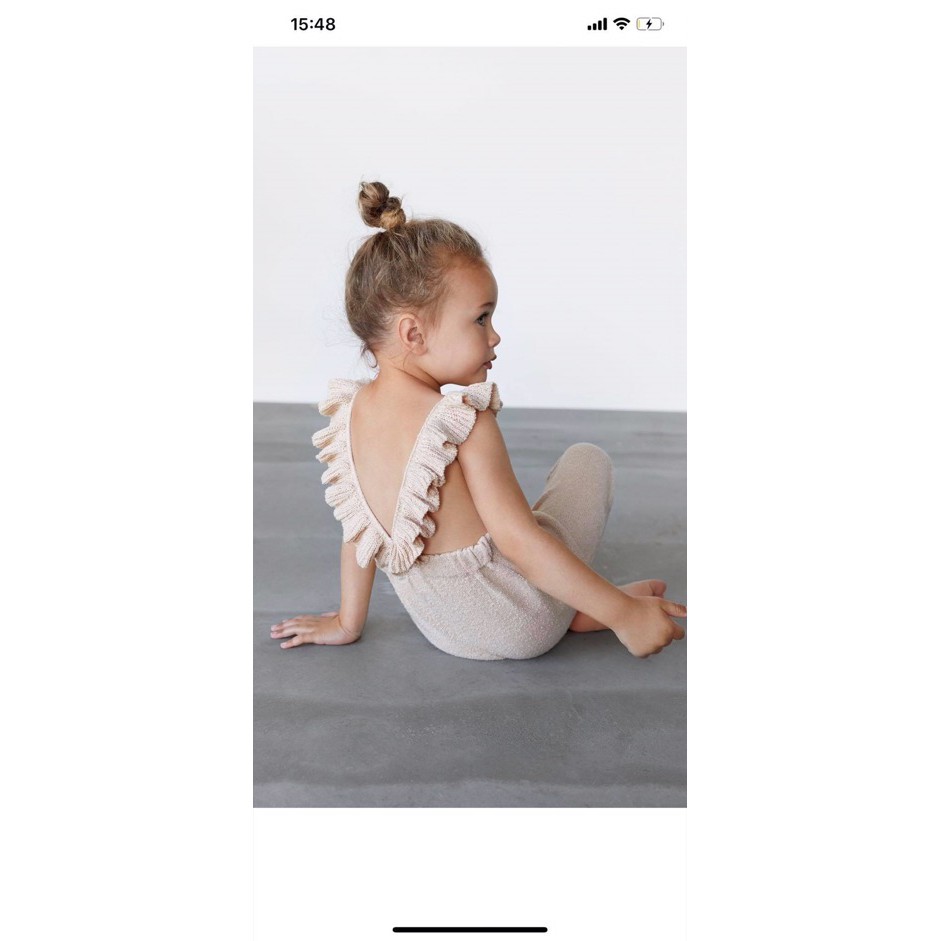 Jumpsuit/Yếm len Zara xuất xịn quai bèo