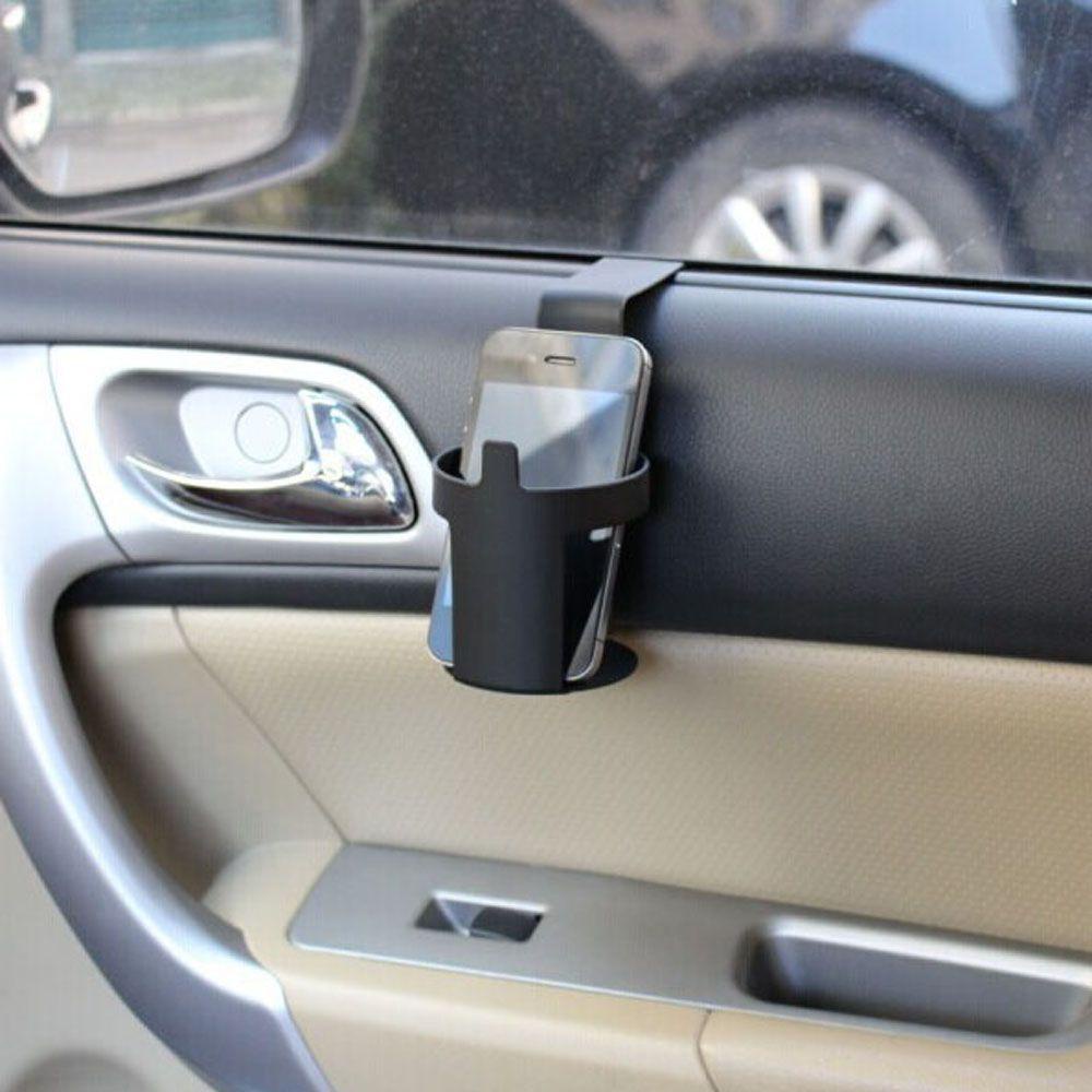 1 Giá Đỡ Cốc Nước Màu Đen Gắn Cửa Sổ Xe Hơi Tiện Lợi