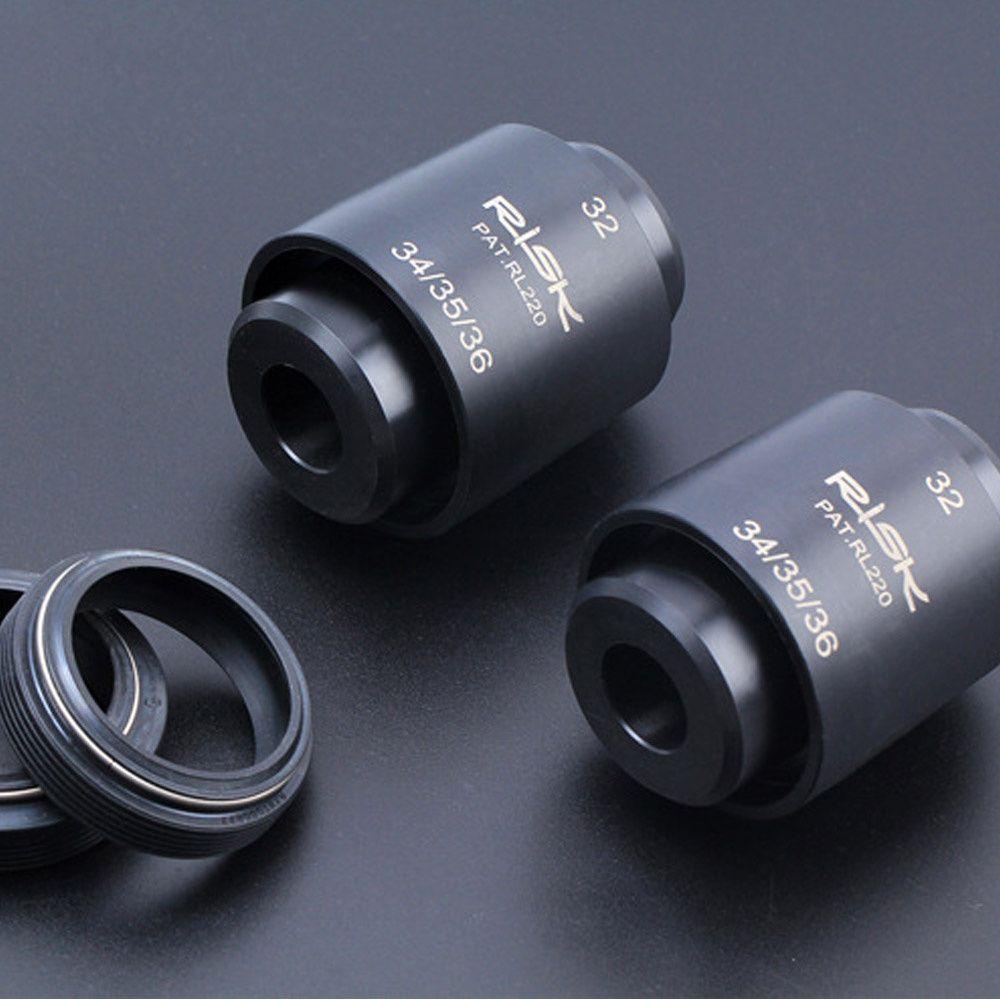 Vòng Đệm Dầu Chống Bụi Bằng Sợi Carbon 32 / 34 / 35 / 36mm Cho Xe Đạp
