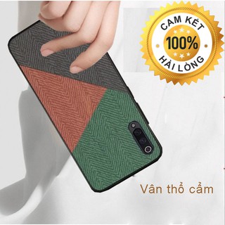 Xiaomi mi 9 / mi 9 se _ốp lưng vân vải jean họa tiết thổ cẩm sành điệu