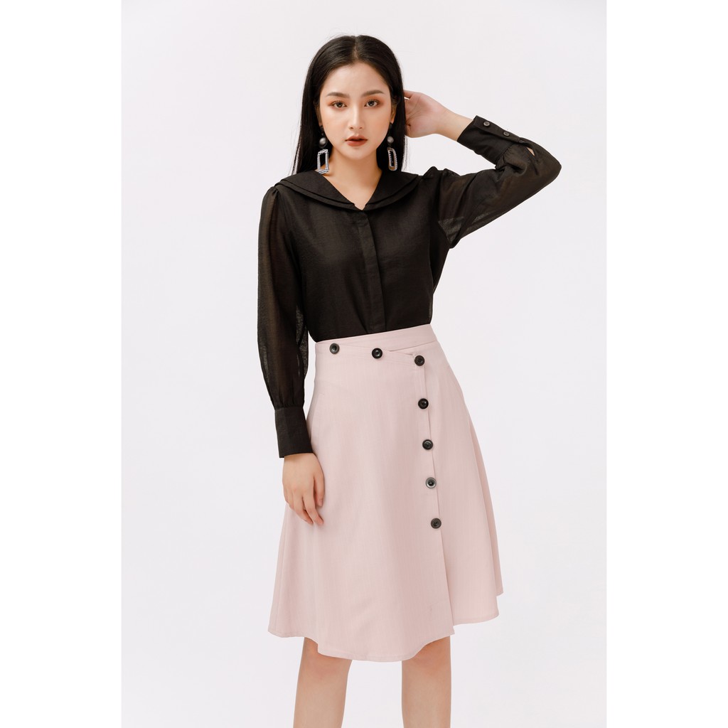 [Mã WABRHI5 giảm 15% đơn 599K] Chân váy vạt lệch - 20Again | BigBuy360 - bigbuy360.vn