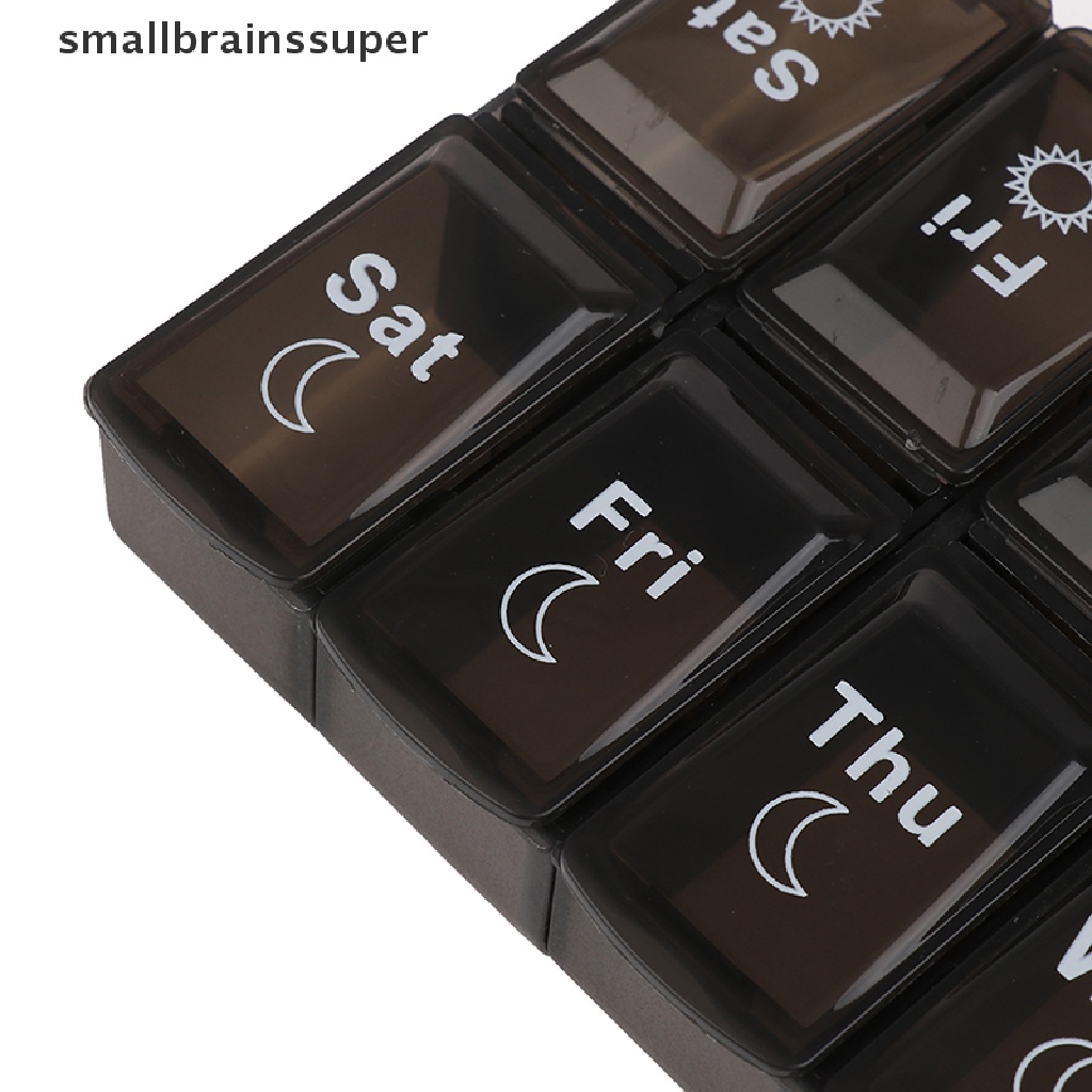 Hộp Đựng Thuốc 7 Ngày 14 Ngăn Tiện Lợi