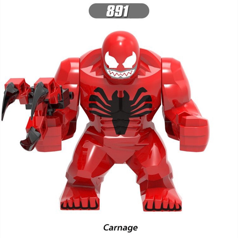 Gorock Lego tương thích Các khối xây dựng các Hình chống Venom Hulk của Dòng Avengers